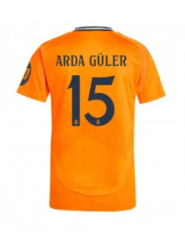 Real Madrid Arda Guler #15 Replika Borta Kläder 2024-25 Kortärmad